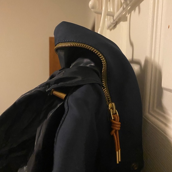 Zara Jacket -Sz M- Used-like-New Hidden Hood - Picture 4 of 5